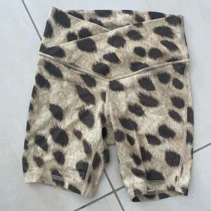 We Wore What biker shorts